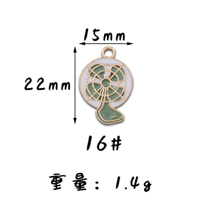 Wholesale 10pcs Nostalgic sewing machine twenty-eight Rod diy alloy oil earrings pendant key chain pendant jewelry accessories