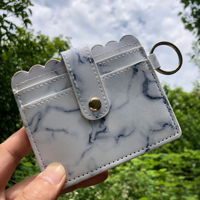 Wholesale PU Card Holder Keychain JDC-KC-Maol016