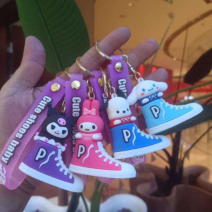 Wholesale PVC Cartoon Doll Keychain JDC-KC-KuangK012