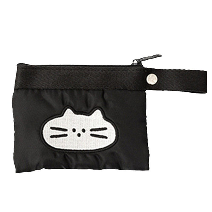 Wholesale Cartoon Cat Coin Purse Cute Mini Pendant Bag Small Card Bag Ccd Headset Lipstick Key Storage Bag