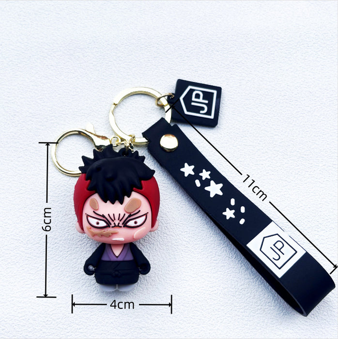 Wholesale PVC Cartoon Doll Keychain JDC-KC-ChuC047