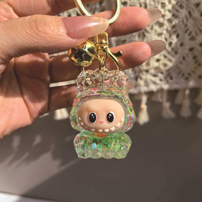 Wholesale Liquid-Filled Quicksand Keychain