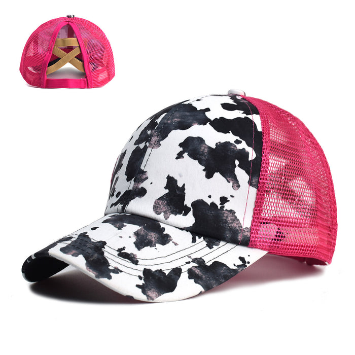 Wholesale Cotton Breathable Mesh Baseball Cap JDC-FH-YuXue001