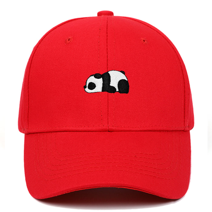 Wholesale Panda Embroidered Cotton Baseball Cap JDC-FH-ChuanYa001