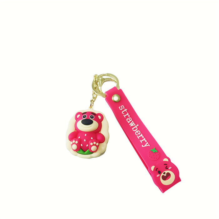 Wholesale PVC Cartoon Doll Keychain JDC-KC-BaoDou003