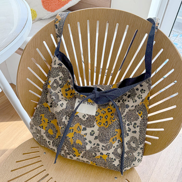 Wholesale New Large Capacity Dual Use Cowboy Bag for Work and Commuting, Fashionable, Simple, Ethnic Style, Versatile Crossbody Bag