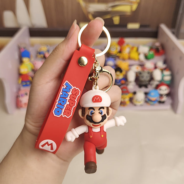 Wholesale Cartoon Silicone Keychain  Car Key Pendant Creative Bag Pendant