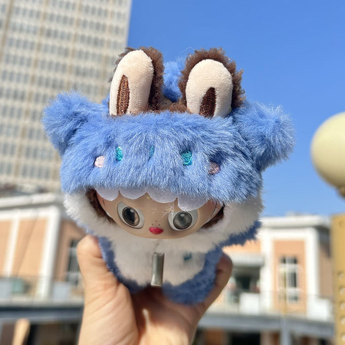 Wholesale Only clothes 17cm pendant, clothes wrapped in feet, one-piece doll, cute clothes