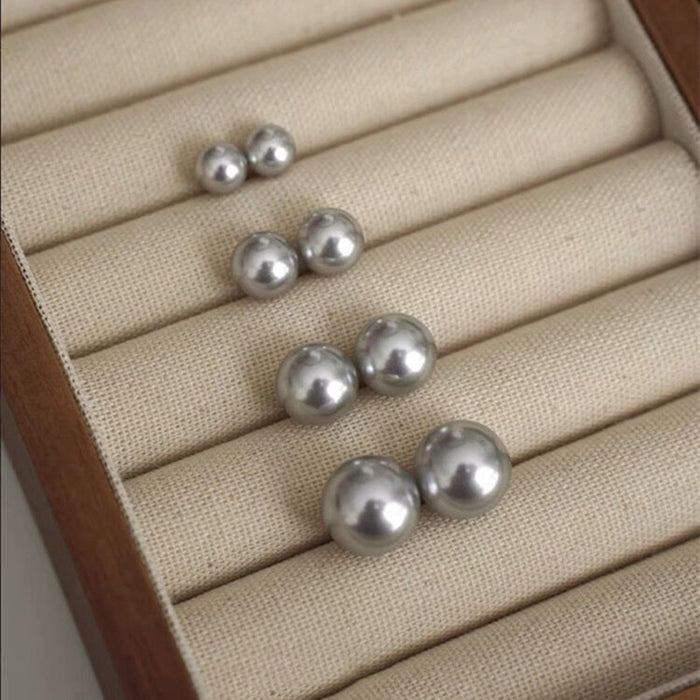 Wholesale Pearl earrings with fashionable temperament and simple earrings