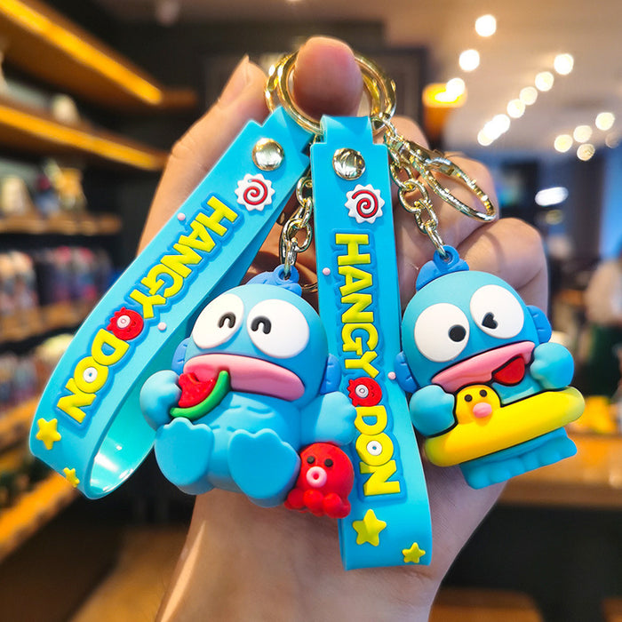 Wholesale Cartoon Doll Silicone Keychain JDC-KC-Tingm273