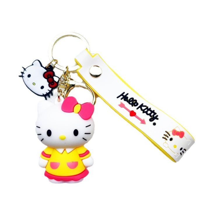 Wholesale PVC Cartoon Doll Keychain JDC-KC-WuYi029