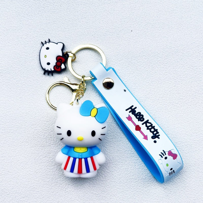 Wholesale PVC Cartoon Doll Keychain JDC-KC-WuYi029