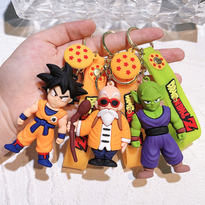 Wholesale Cartoon Silicone Doll Keychain JDC-KC-QiChao021