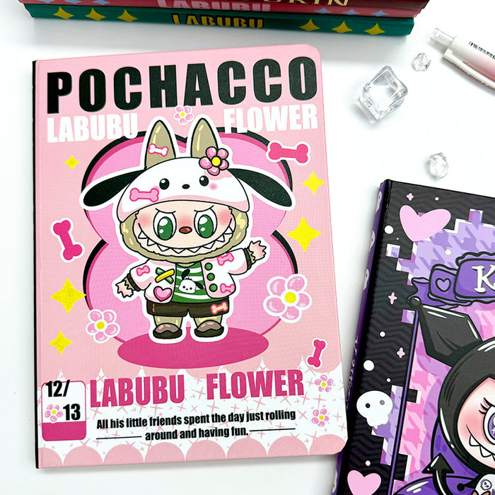 Wholesale Cartoon cute notebook cartoon notepad  anime hard cover book