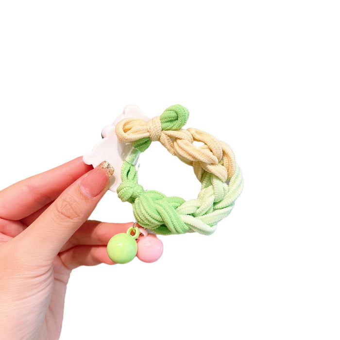 Wholesale Panda woven Hair Scrunchies
