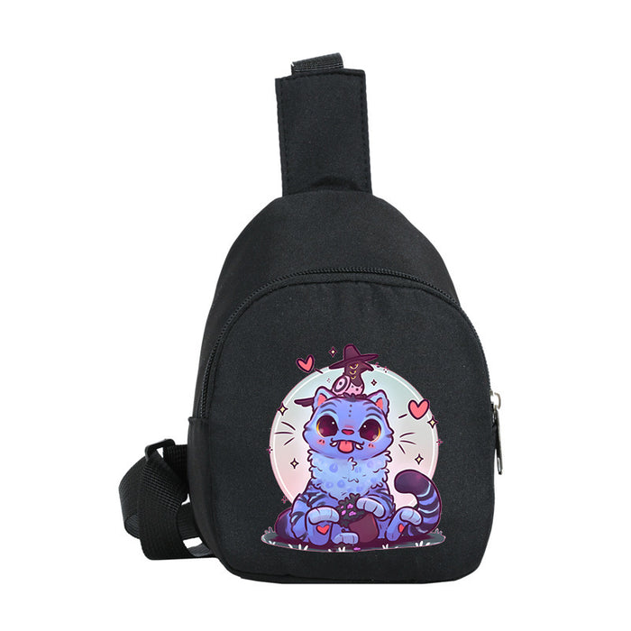 Wholesale Anime-themed Printed Shoulder Bag and Children' s Waist Bag