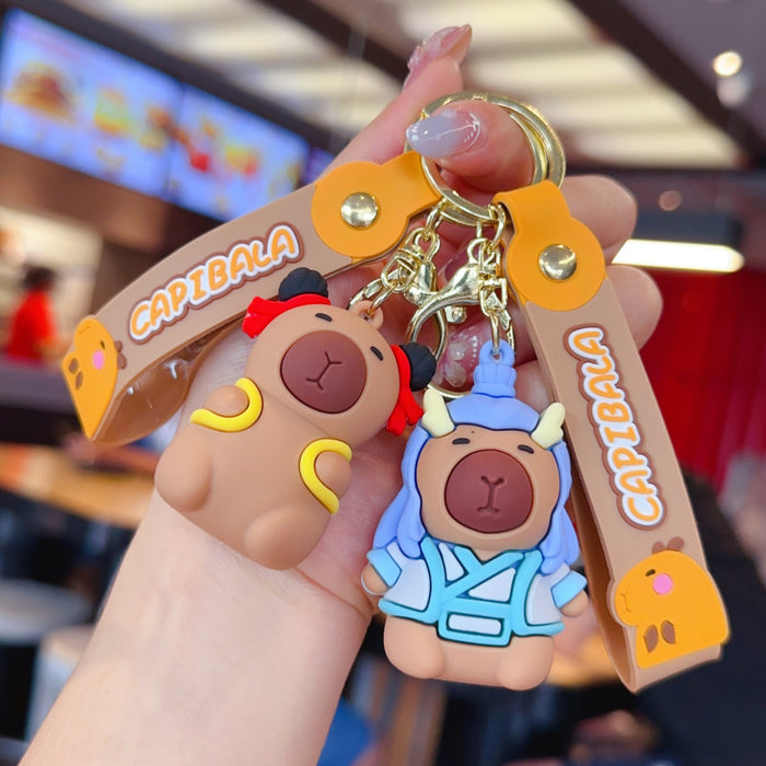 Wholesale Cute and creative 3D character keychain