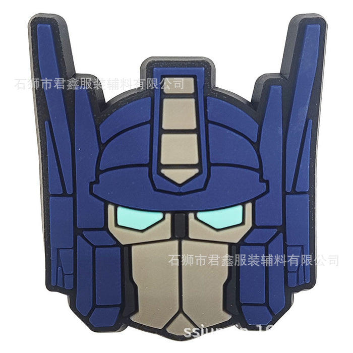 Wholesale 50pcs Cartoon Hole Shoes Buckle Decorative Buckle  Shoes Charms