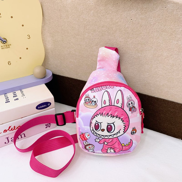 Wholesale Children' s Cartoon Printed Coin Purse Shoulder Bags