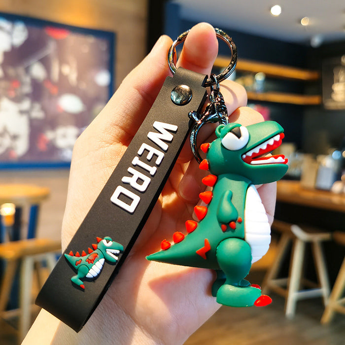 Wholesale Rubber Cartoon Doll Keychain JDC-KC-Tingm177