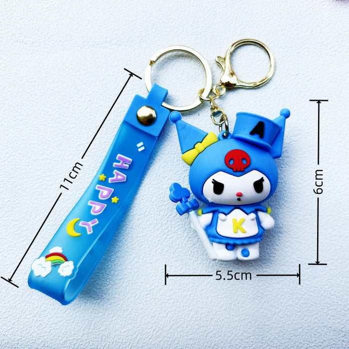 Wholesale PVC Cartoon Doll Keychain JDC-KC-WuYi269