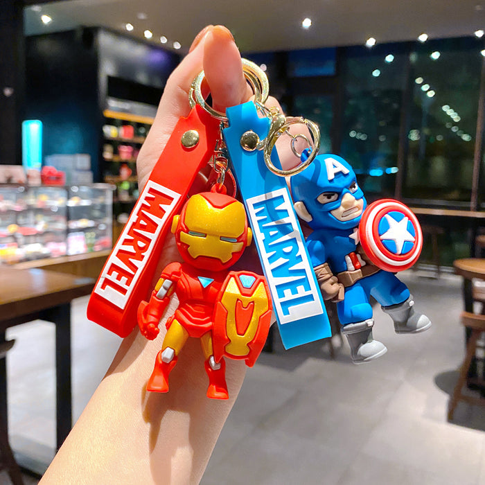 Wholesale Cartoon Glue Doll Keychain JDC-KC-Gongz047