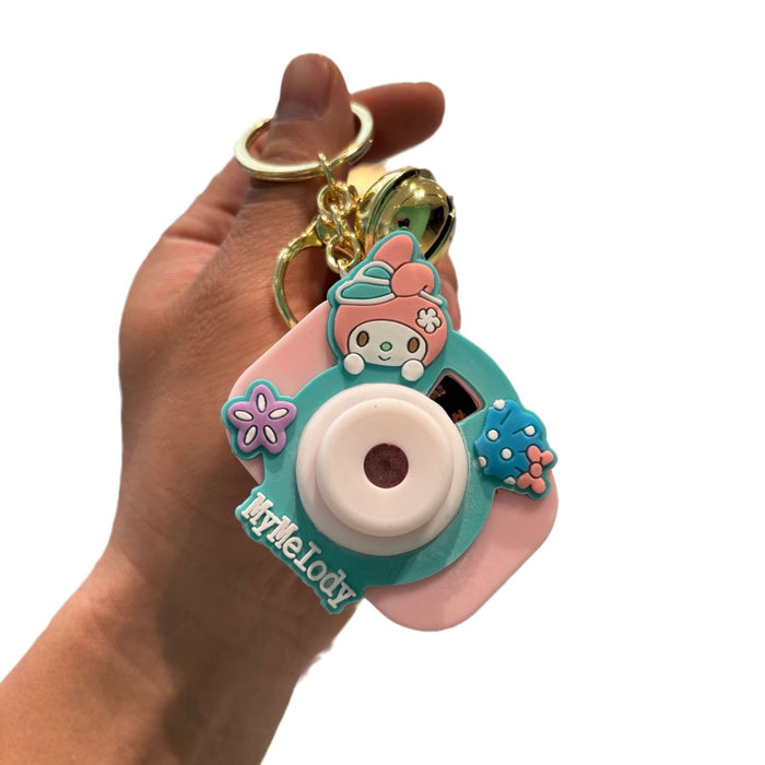 Wholesale Cartoon Plastic Projection Camera Keychain JDC-KC-PengYu008