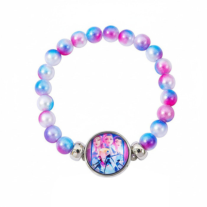 Wholesale K-Pop Glass Beaded Bracelet