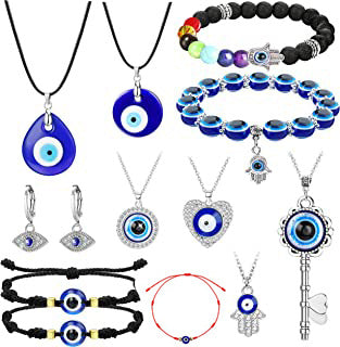 Wholesale Blue Eye Multi Style Mixed Set Devil's Eye Bracelet Hanging
