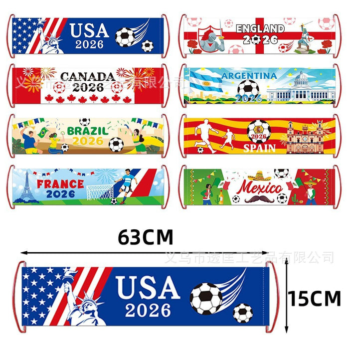 Wholesale 5pcs World Cup Football Match Atmosphere Decorations