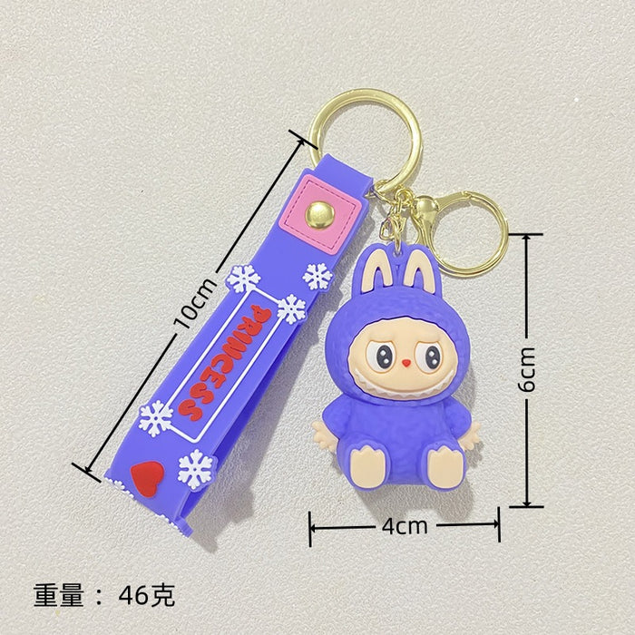 Wholesale Cute Cross-Dressing Sitting Posture Cute Series Keychain Car Backpack Doll Gift Keychain