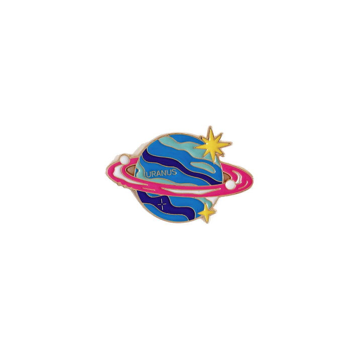 Wholesale Planet Series Eight Major Planets Metal Brooch