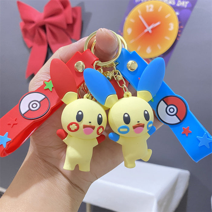 Wholesale PVC Cute Cartoon Doll Keychain JDC-KC-WuYi069