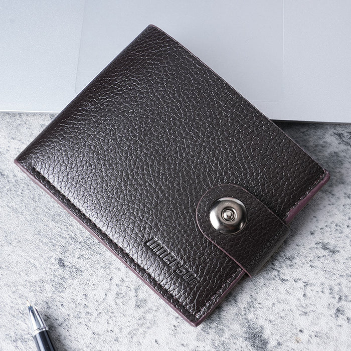 Wholesale Retro Embossed Men' s Wallet with Zipper Daily Matching Stylish Accessory MOQ≥3