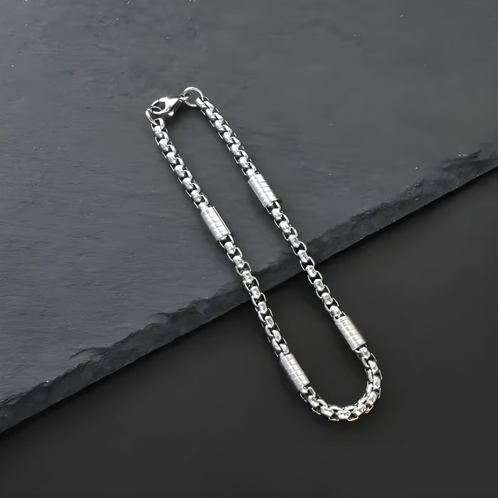 Wholesale Stainless steel bracelet Cuban chain fashionable and versatile, washable titanium steel bracelet wholesale