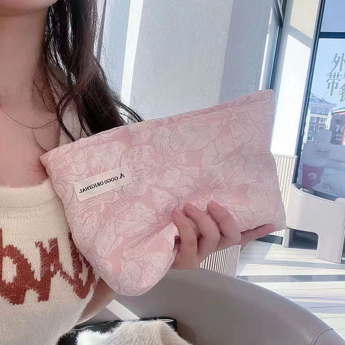 Wholesale Large capacity high-end makeup bag, simple storage bag