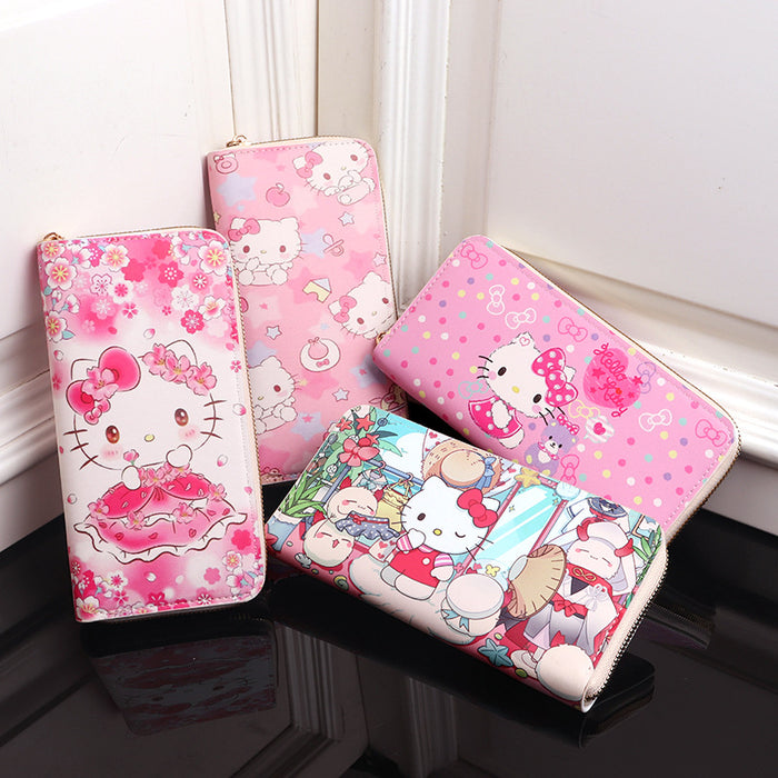 Wholesale cartoon cute adorable storage wallet children's fresh sweet girl coin purse