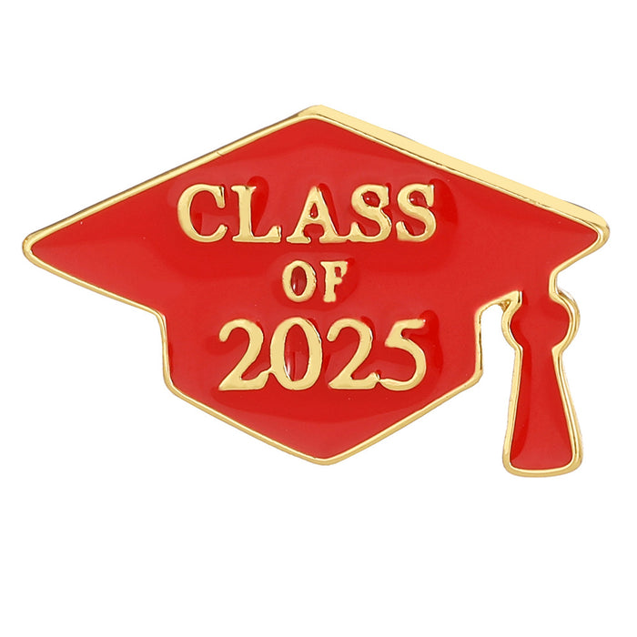 Wholesale Doctoral Hat Brooch Graduation Exam Full Score Commemorative Badge Student Gift New Style