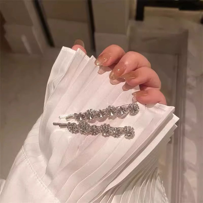 Wholesale Rhinestone Hairpin, Bobby Pin, Bangs Clip, Crystal Rhinestone, Side Clip