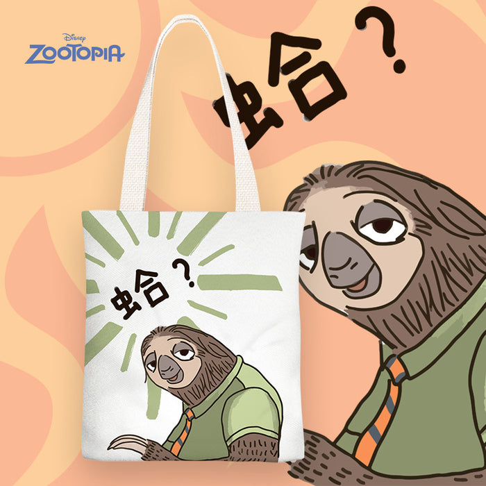Wholesale Cartoon anime pattern canvas single-shoulder shopping bags