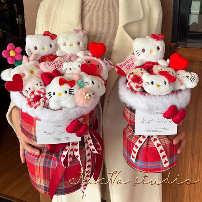 Wholesale Decorations Valentine' s Day Creative Doll Bouquet