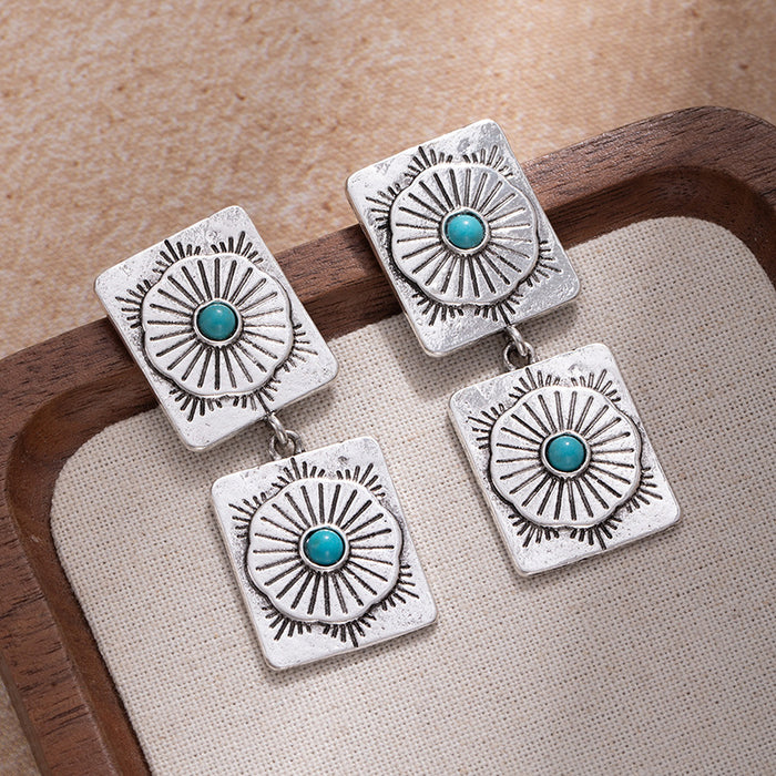 Wholesale Retro Exaggerated Elegant Lightning Earrings