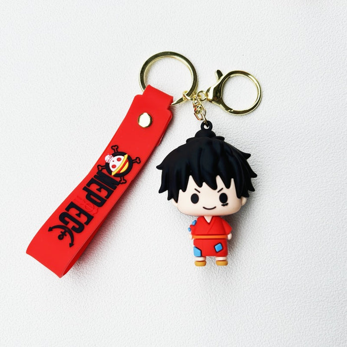 Wholesale PVC Cartoon Doll Keychain JDC-KC-WuYi038