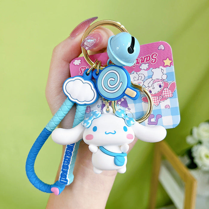 Wholesale Plaid Figure Keychain JDC-KC-YanG006