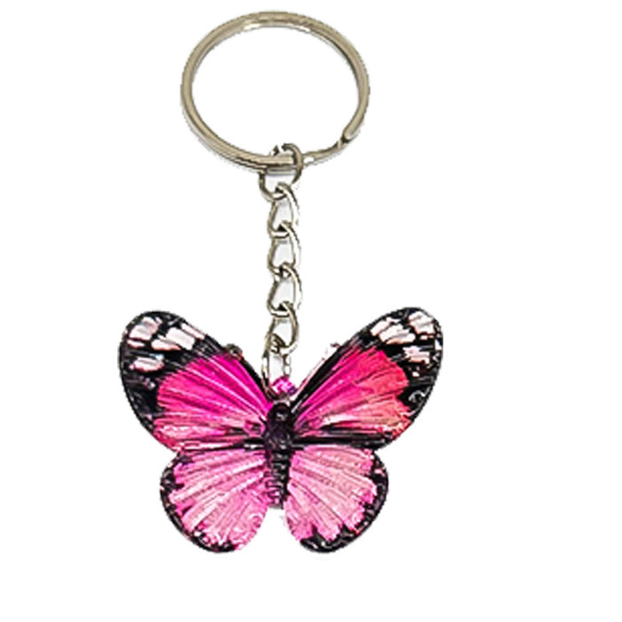 Wholesale Butterfly Pendant Bead Acrylic Keychain JDC-KC-TYS012