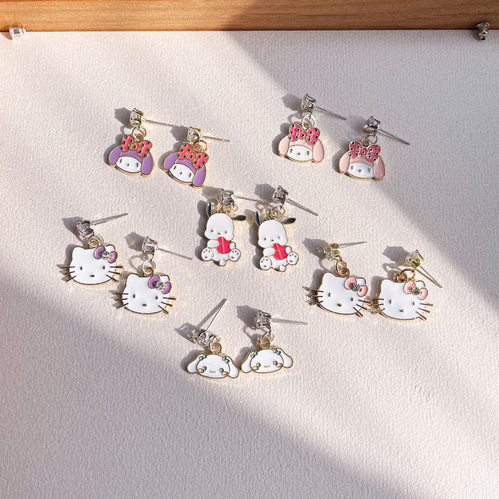 Wholesale Cartoon Alloy Earrings JDC-ES-KaLu002