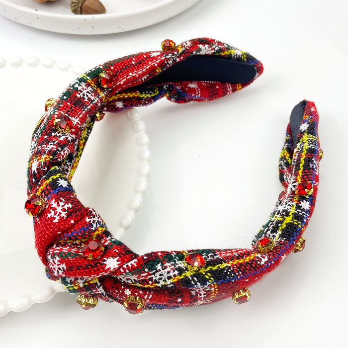 Wholesale Christmas headband snowflake Headbands