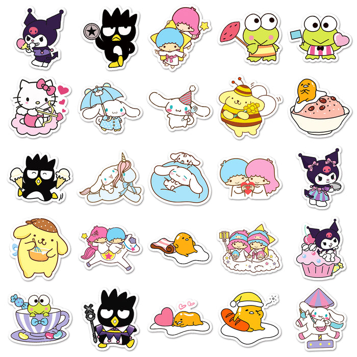 Wholesale 50pcs  Mixed Stickers Cartoon Cute  Stickers
