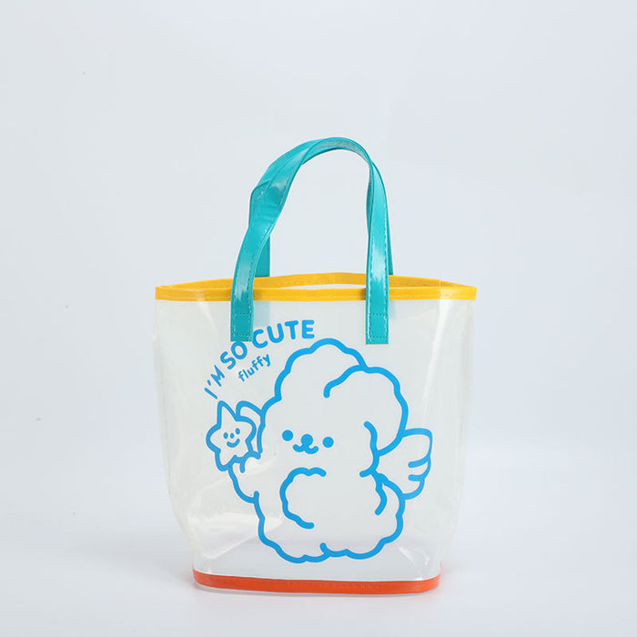 Wholesale Children's outdoor portable cute cartoon waterproof tote bag