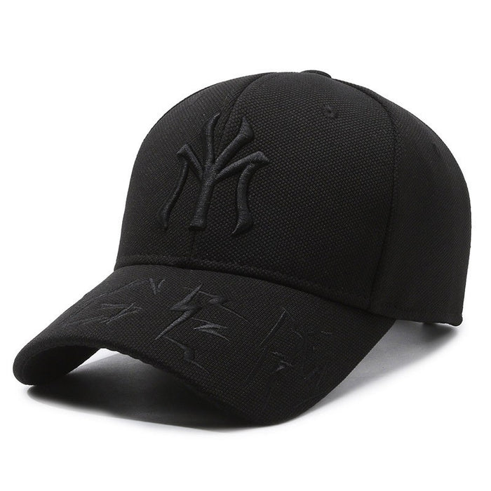 Wholesale Baseball cap, embroidered hat, outdoor casual duckbill cap, versatile sun protection and sunshade hat
